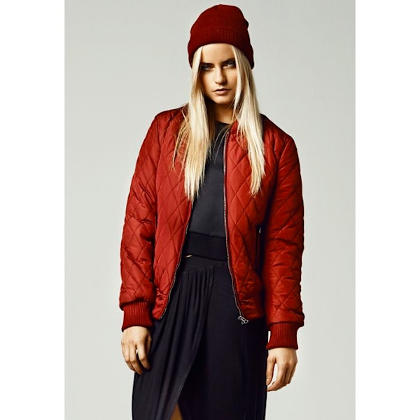 Naiselle tarkoitettu parka - Urban Classic - Diamond nailonia - 100 % polyesteria - Konepesu - Pitkät hihat marinblå jag