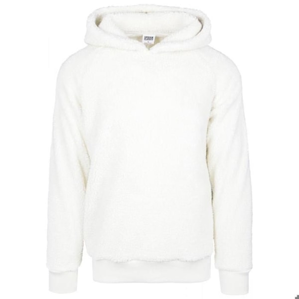 Hættetrøje - Urban Classic - Sherpa - Lys beige - Lange ærmer - 100% Polyester Vit XL
