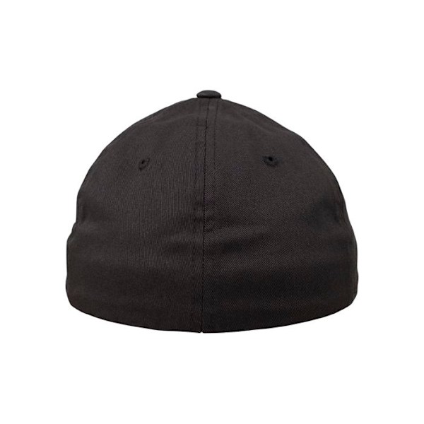 Casquette - Flexfit - Bomullstwill Pappa - Vit - 98% Bomull - Sportkläder Vit L/XL