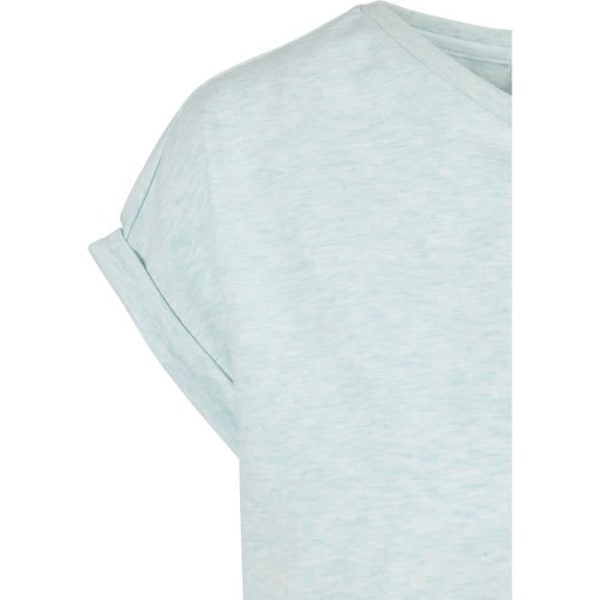Naisten T-paita - Urban Classics - Sekoitus - Pyöreä kaulus - Lyhyet hihat - 3XL Ljusblå XXXL