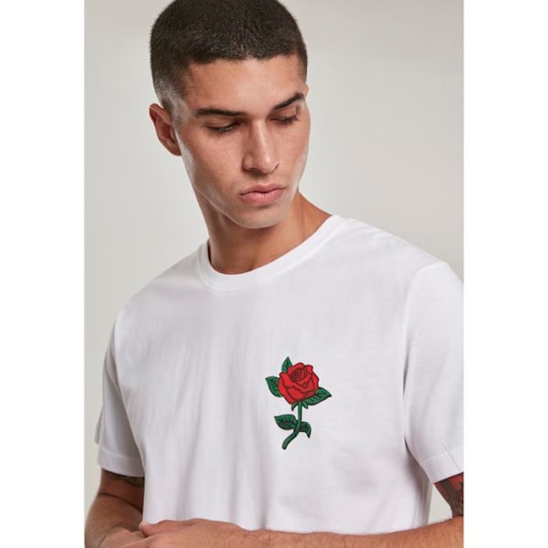 T-paita - Mister Tee - Rose - Lyhyet hihat - Pyöreä kaula-aukko - Aikuiset Vit XS