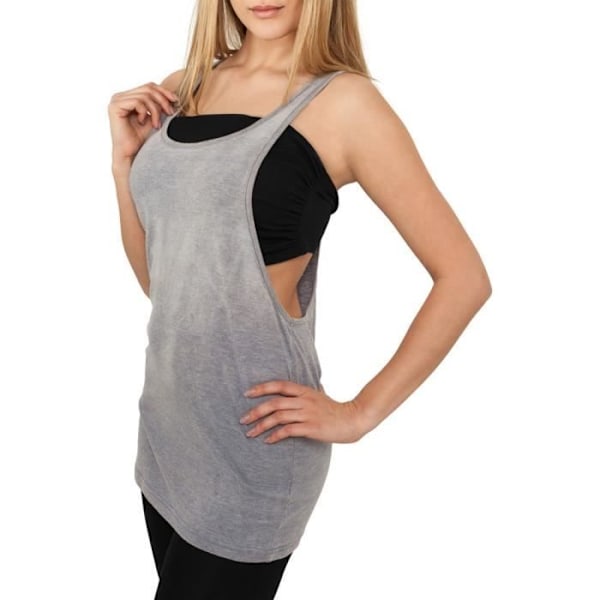 Urban Classics Femme - LOOSE Tanktop denim blå - XS