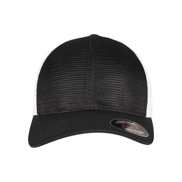 Casquette - Urban Classics - 360 Omnimesh - Sort/Hvid - Urban Stil - One Size Svart vit S / M