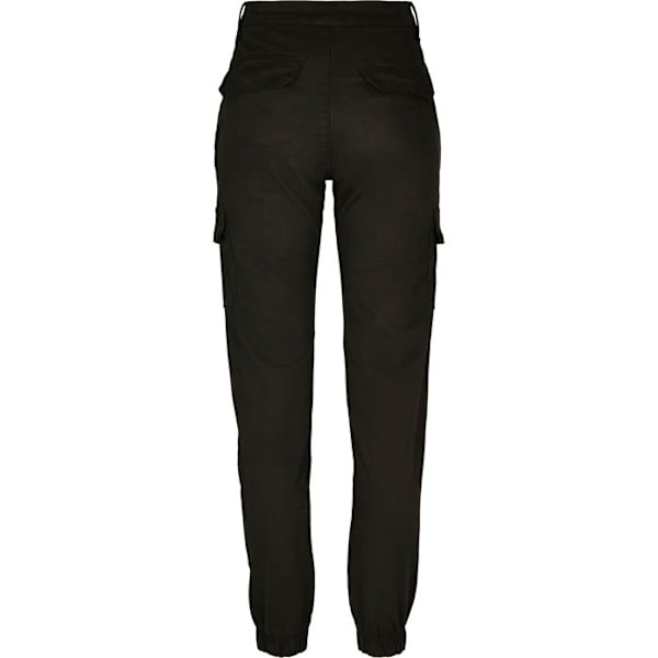 Cargo bukser til kvinder - Urban Classic - Høj talje - Sort farve - Optimal komfort - Streetwear stil sort 28