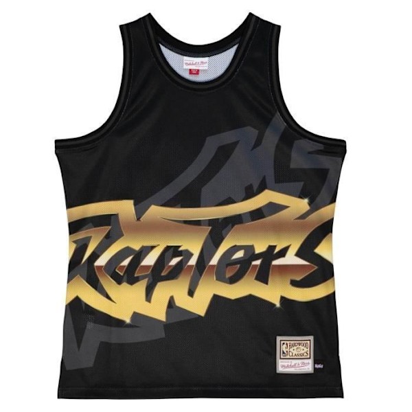 T-shirt - Toronto Raptors - Big Face 4.0 - 100% Poly Mesh - Svart - Herr Svart XL