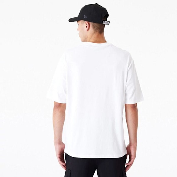 Oversized T-shirt Brooklyn Nets NBA Large Wordmark Vit jag