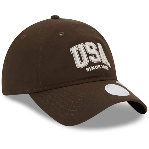 Casquette Dame New Era 9Twenty - USA 1920 Valnød Brun valnötsbrun