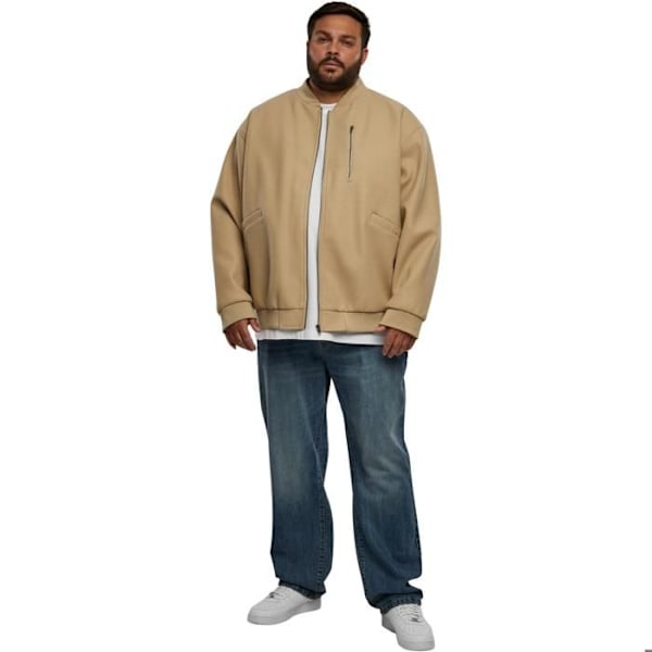 Blouson - Urban Classics - Bombardier - Polyester 100% - Oversize pasform - Lynlås lommer våtsand XL
