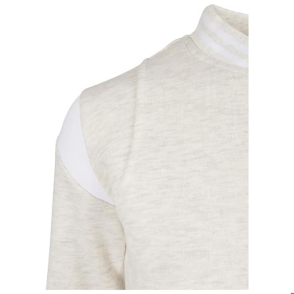 Blouson til kvinder - Urban Classics - College - Sporty - Store størrelser - Lys grå/hvid ljusgrå/vit XXXXXL