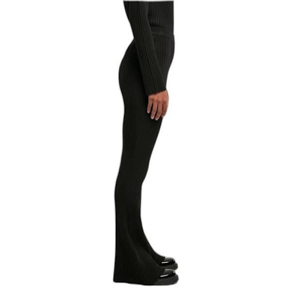 Legging cotelé évasé dame Urban Classics GT - noir - 2XL Svart XXXXL