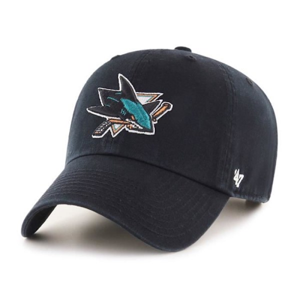 47 Brand Relaxed Fit Cap - CLEAN UP San Jose Sharks sort