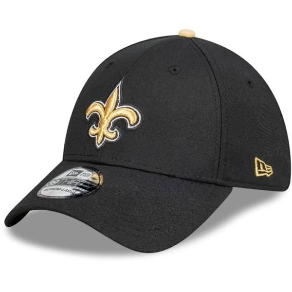 Casquet 39THIRTY - New Era - NFL - Broderad logotyp - Stretch Fit - 95% polyester New Orleans Saints S / M