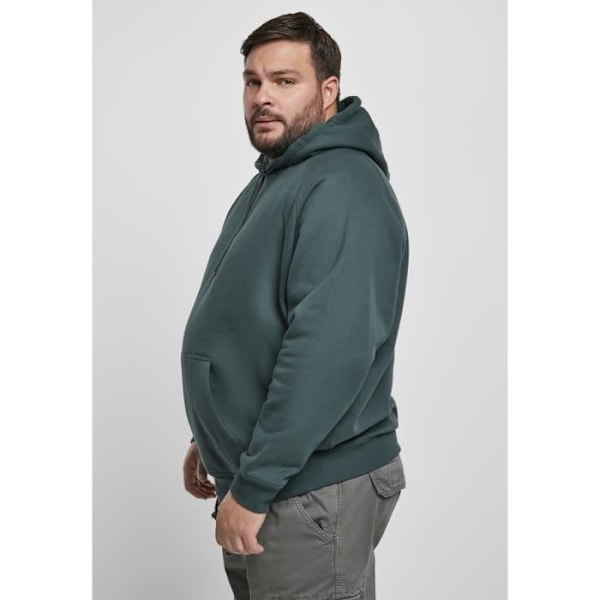 Urban Classics hoodie blank (store størrelser) Grön flaska XXL