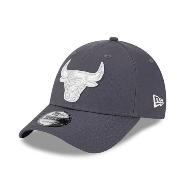 Casquette - NEW ERA - Chicago Bulls - Metallisk 9Forty - Hvid - Sort - Rød Svart röd