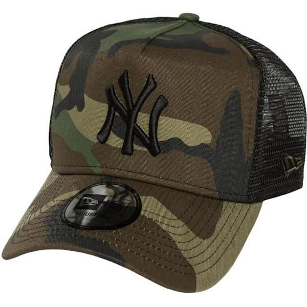 Trucker-cap - New Era - NY Yankees - Camouflage - Justerbar - Mesh Kamouflage