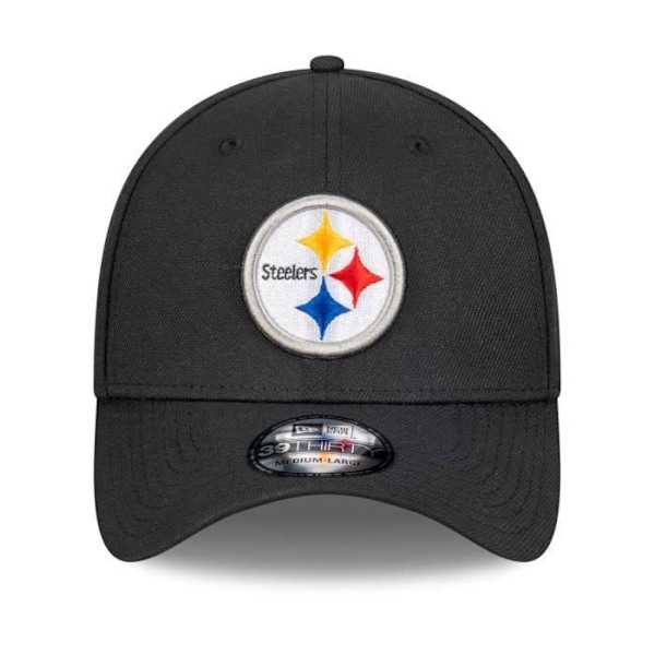 Casquette 39THIRTY - New Era - Pittsburgh Steelers - Stretch Fit - 95% Polyester - Sportkläder Pittsburgh Steelers S / M