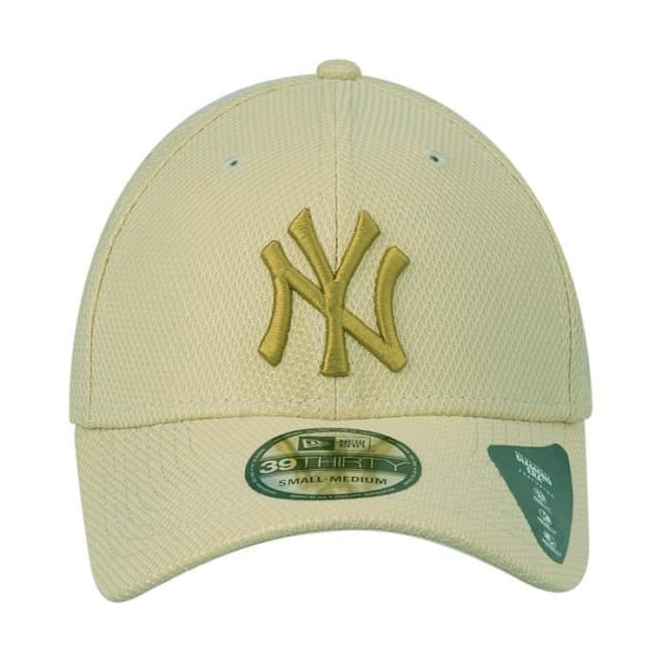 Ny Era 39Thirty Stretch-Fit Keps - DIAMOND New York Yankees Guld XS/S