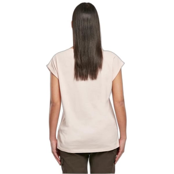 Urban Classics Organic Dam Drop Shoulder T-shirt - Rosa - XS Rosa XS