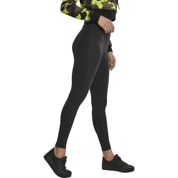 Urban Classics Naisille - Korkeavyötäröiset Legginsit musta Leopard XXXL
