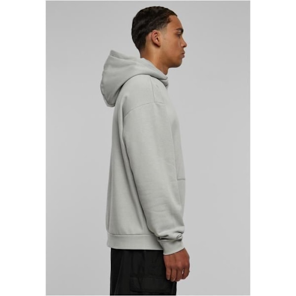 Hættetrøje - Urban Classics - Grå - Oversize - Kængurulomme - Kort hals - M