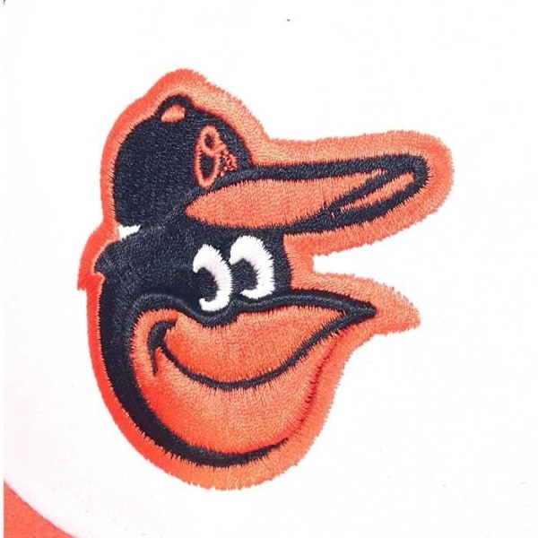 New Era Baltimore Orioles MLB AC Performance Vit 59Fifty Basecap Svart 57 cm