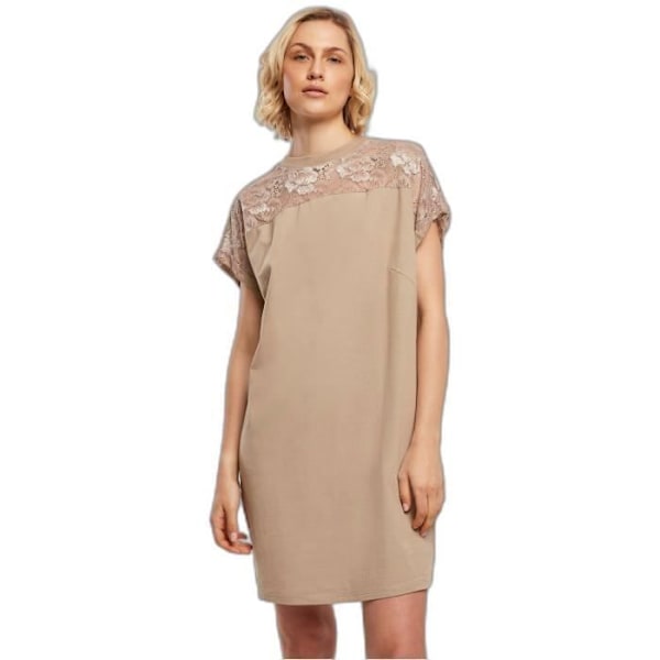Robe en dentelle femme Urban Classics Tee - beige - M Beige M