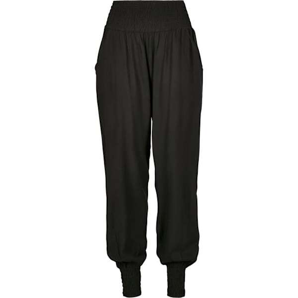 Byxor - Urban Classic - Sarong - Hög midja - Loose fit - 100% Viskos svart/benvit XS