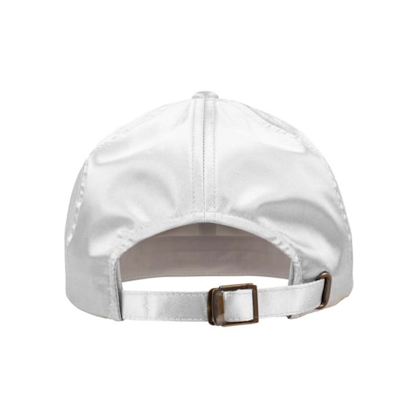 Matala Profiililippahattu - Flexfit - Hopea - 100% Polyester - Klassinen Tyyli - Yksi Koko penge