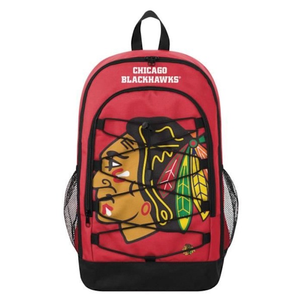 Reppu - FOCO - Chicago Blackhawks - 100% Polyester - 45x35x15 cm - 25L säilytystilaa