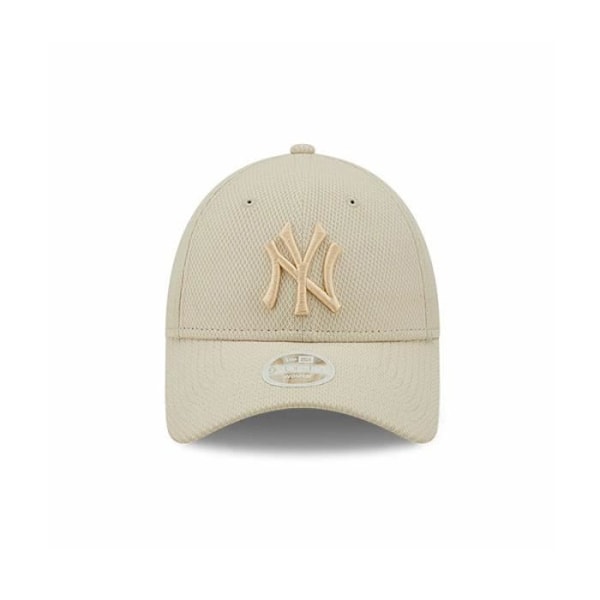 Casquette - NEW ERA - DIAMOND 9FORTY - New York Yankees - Beige - Justerbar - 100% Polyester Beige
