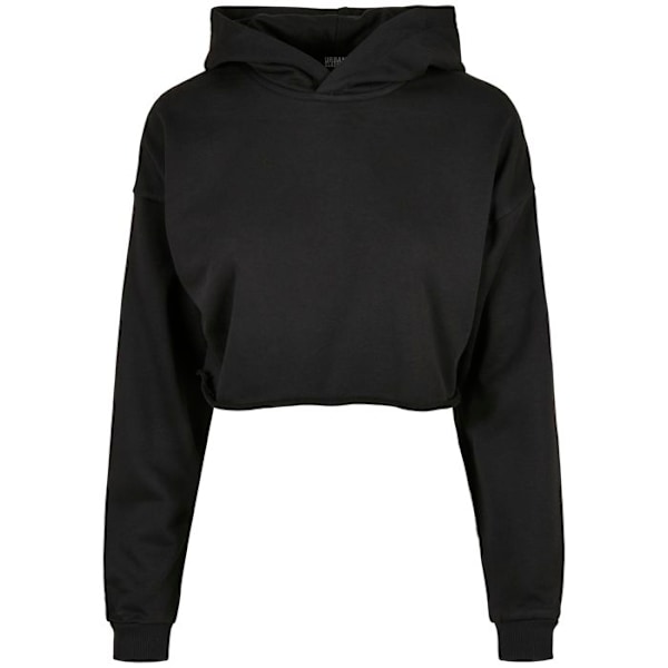 HætteSweater - Urban Classics - Oversize - Sort - Lange ærmer - Plus size kvinder svart XXXXXL