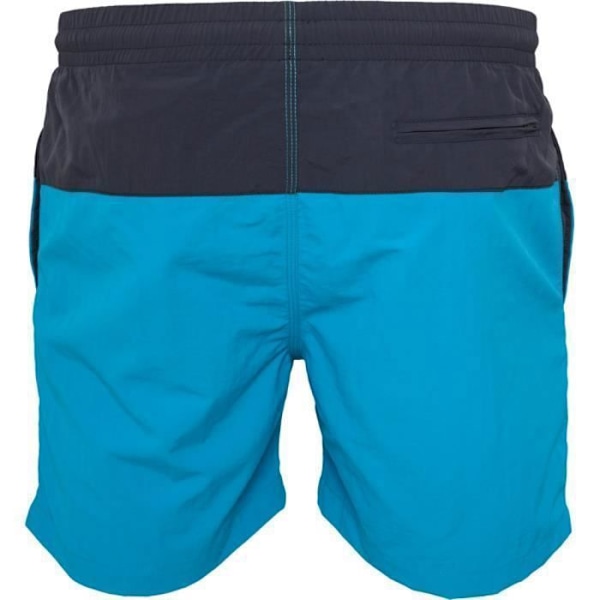 Uimapuvut - Urban Classics - BLOCK - Turkoosi/Navy - 100% Nailon - Miehet - Uinti Blå M