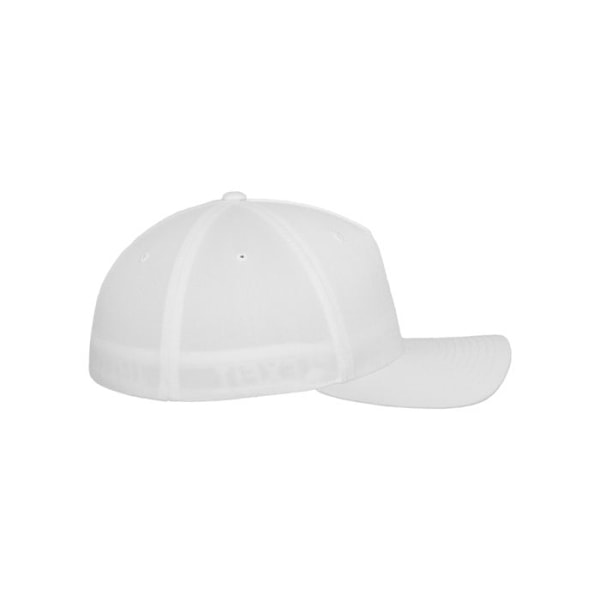 Kasket - Flexfit - 5 panel - Hvid - Unisex - Sommer hvid L/XL