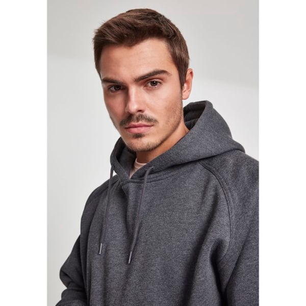 Hættetrøje - URBAN CLASSICS - Store størrelser - Mørkebrun - Lange ærmer - Unisex mörkbrun XXXXXL
