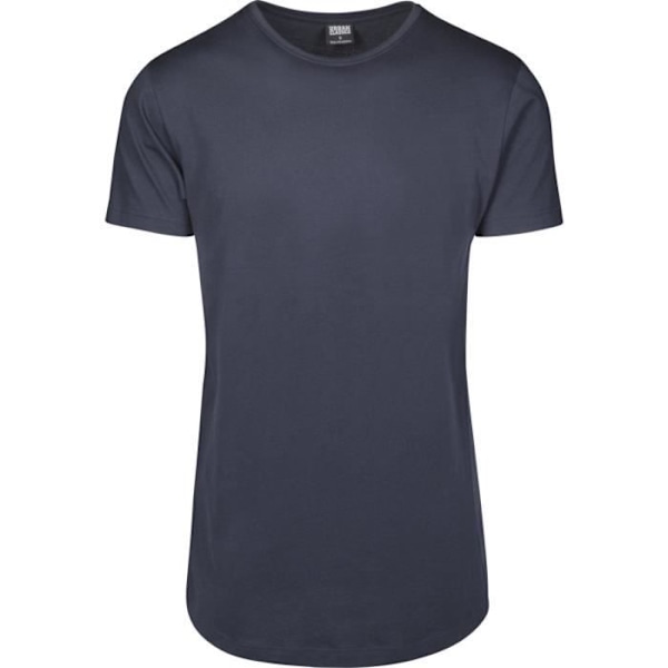 Urban Classics - MUOTOILTU Pitkä T-paita (erittäin pitkä) Marine XXL