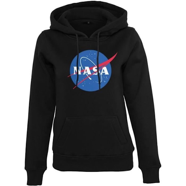 Hoody - Merchcode - NASA - Noir - 65% bomuld - Langærmet - Hættekrave
