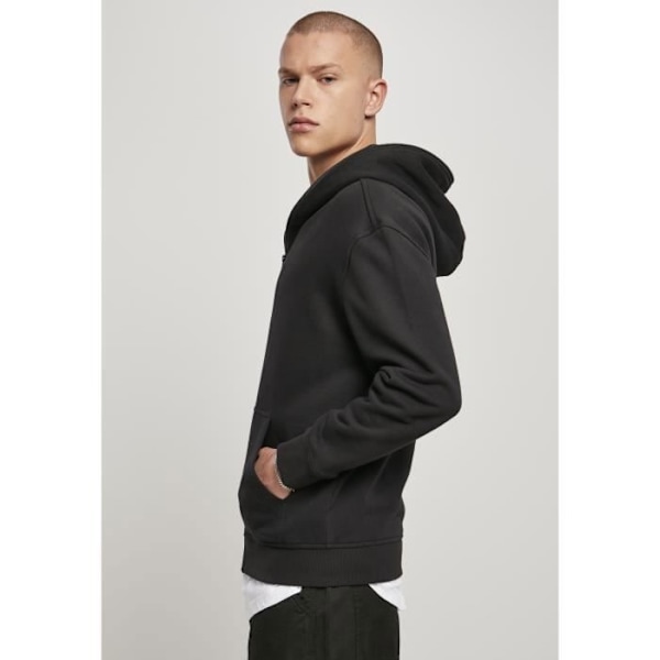 Urban Classics orgaaninen täysipitkä huppari - musta - XL sort M