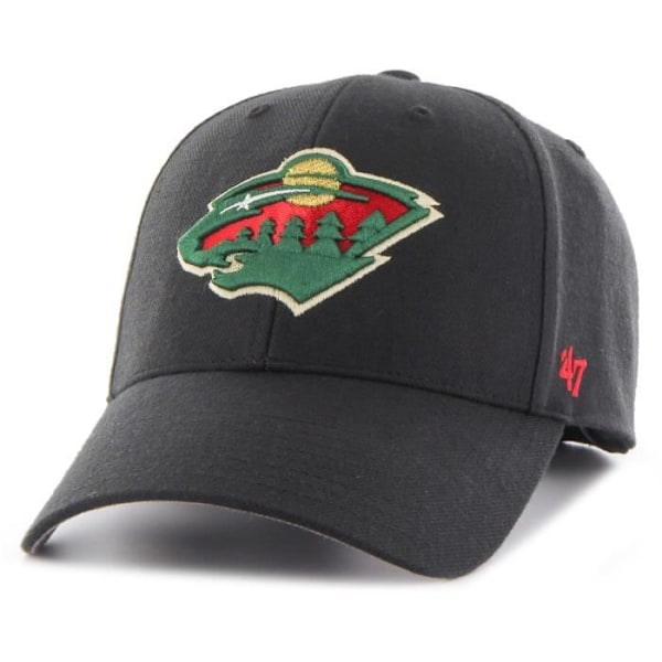 Justerbar keps 47 Brand - MVP Minnesota Wild svart svart