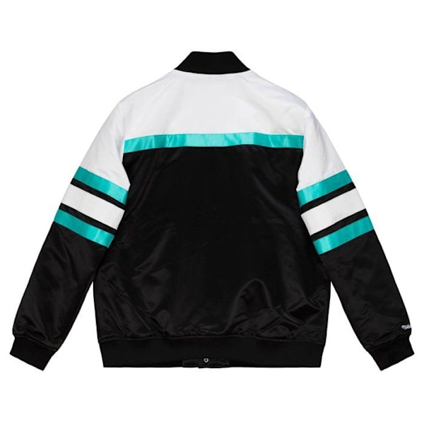M&N Heavyweight Satin Jacka - SCRIPT Vancouver Grizzlies Svart M
