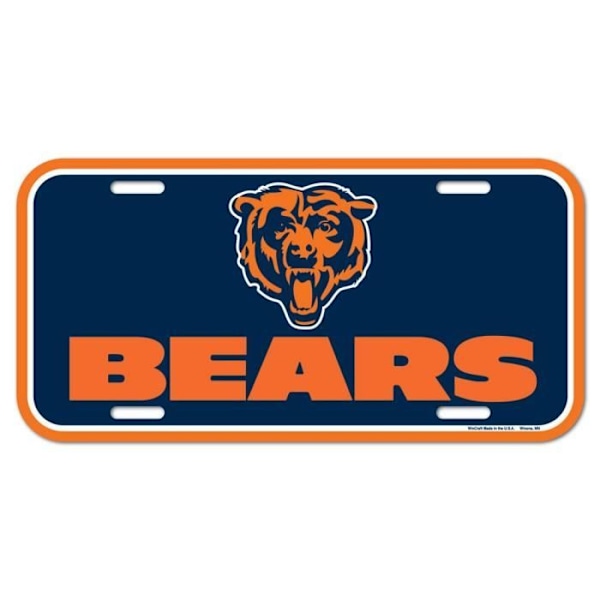 Wincraft Rekisterikilpi - Chicago Bears