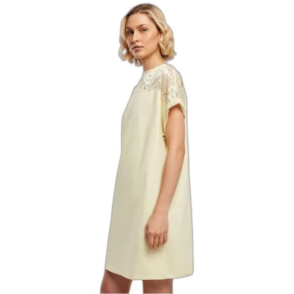 Robe en dentelle femme Urban Classics Tee - gul - M Gul S
