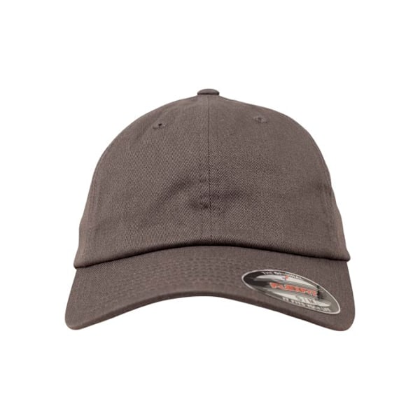 Casquette - Flexfit - Cotton Twill Dad - Grå - Sportswear - Optimal komfort grå S / M