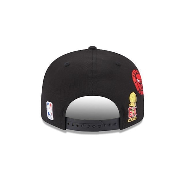 Chicago Bulls 9Fifty Champions Patch snapback-lippis Svart S / M