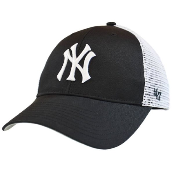 47 Brand MLB New York Yankees Branson Cap B-BRANS17CTP-BKK, Unisex, Sort, kasketter Svart