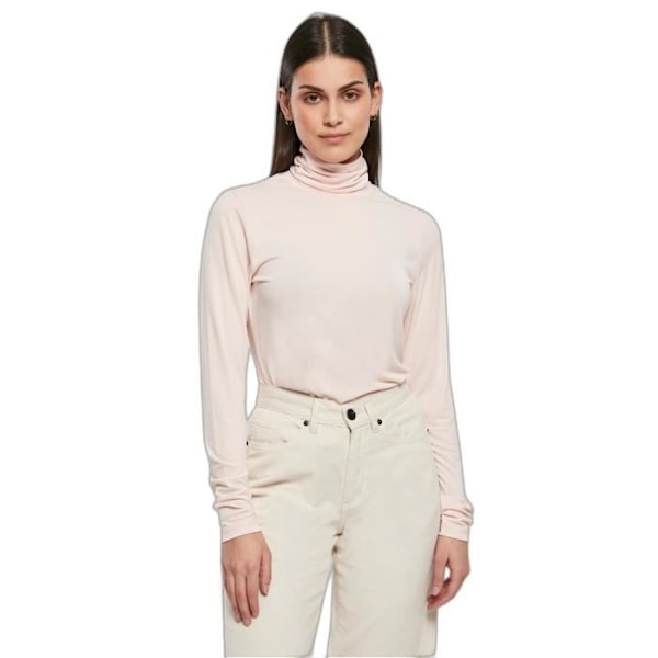 Pitkähihaiset modal-huppari naiset Urban Classics - vaaleanpunainen - XS Rosa XS