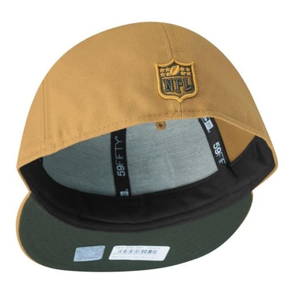 New Era 59Fifty justerbar kasket - Las Vegas Raiders - Panama Tan - Brun - Hvid - Mand - Sportswear Brun 8