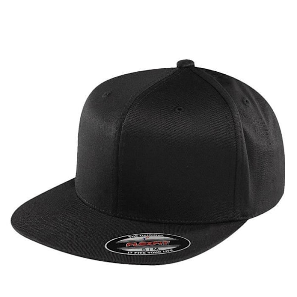 Flexfit Mænd Kasketter / Flexfitted Flad Skygge sort L/XL