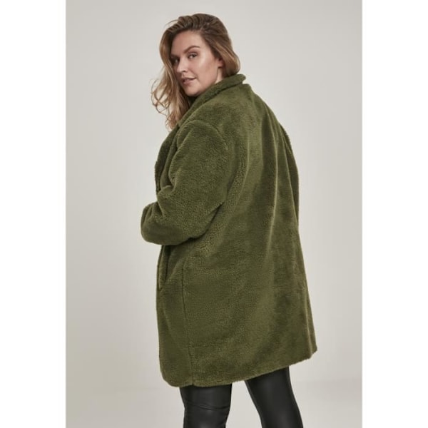 Oversize sherpa GT naisten parka Urban Classic Oliv XXXXL