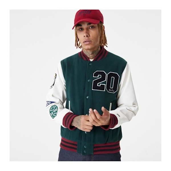 Jacka - NEW ERA - Varsity Lifestyle Herr - Grön Grön jag