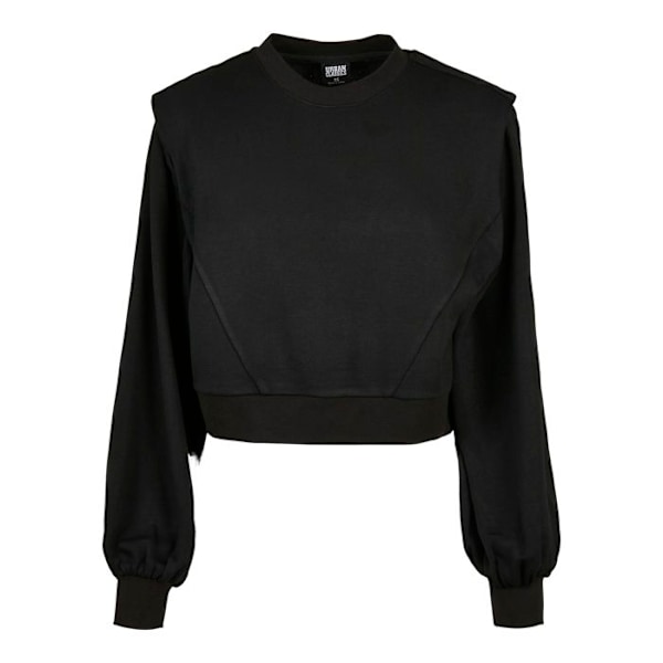 Sweatshirt - Urban Classics - Ded Shoulder - Musta - Pitkät hihat - Pyöreä kaula-aukko svart XXL